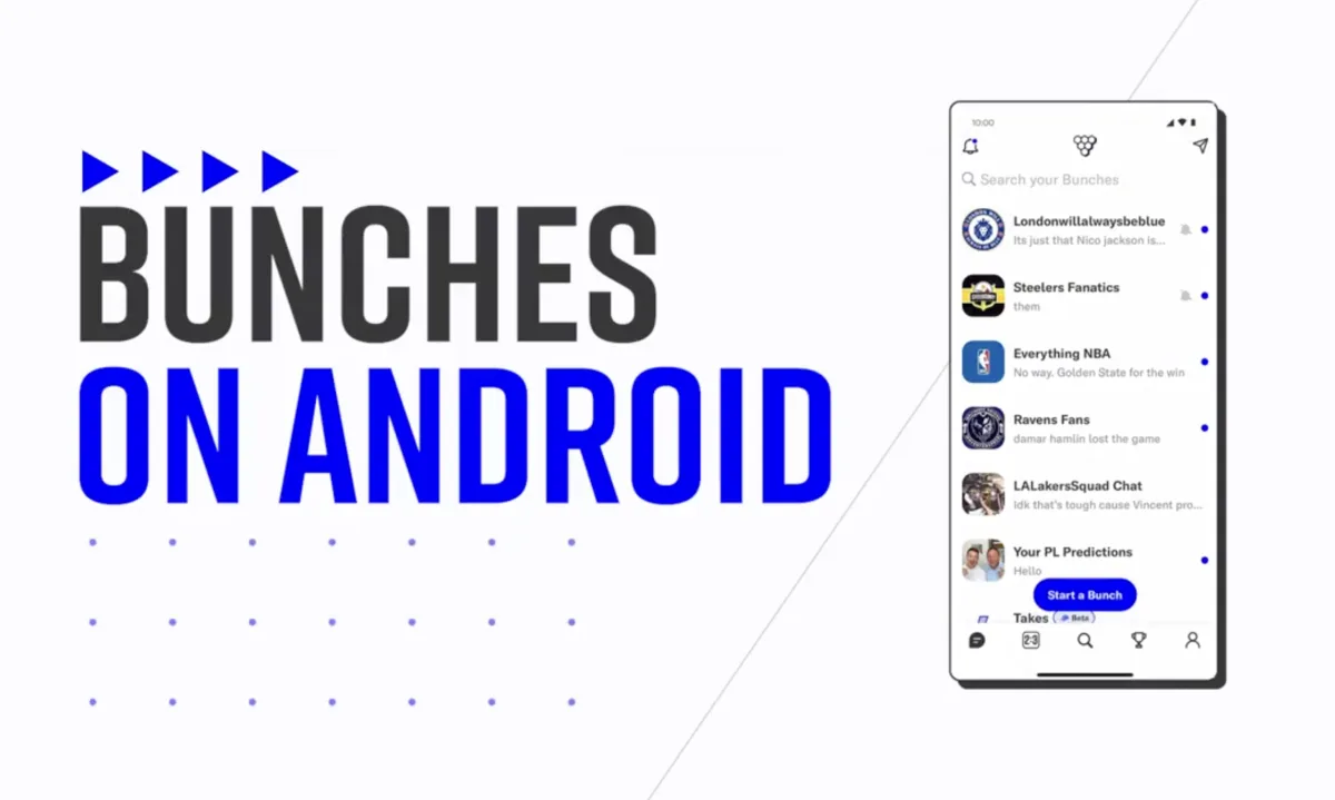 Bunches running on Android